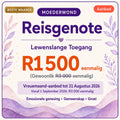 Moederwond Reisgenote - Lewenslange toegang
