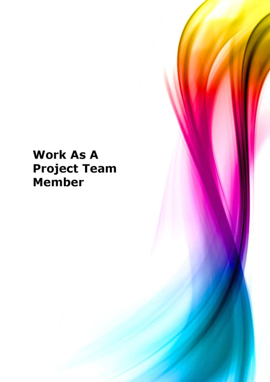 Work as a project team member
