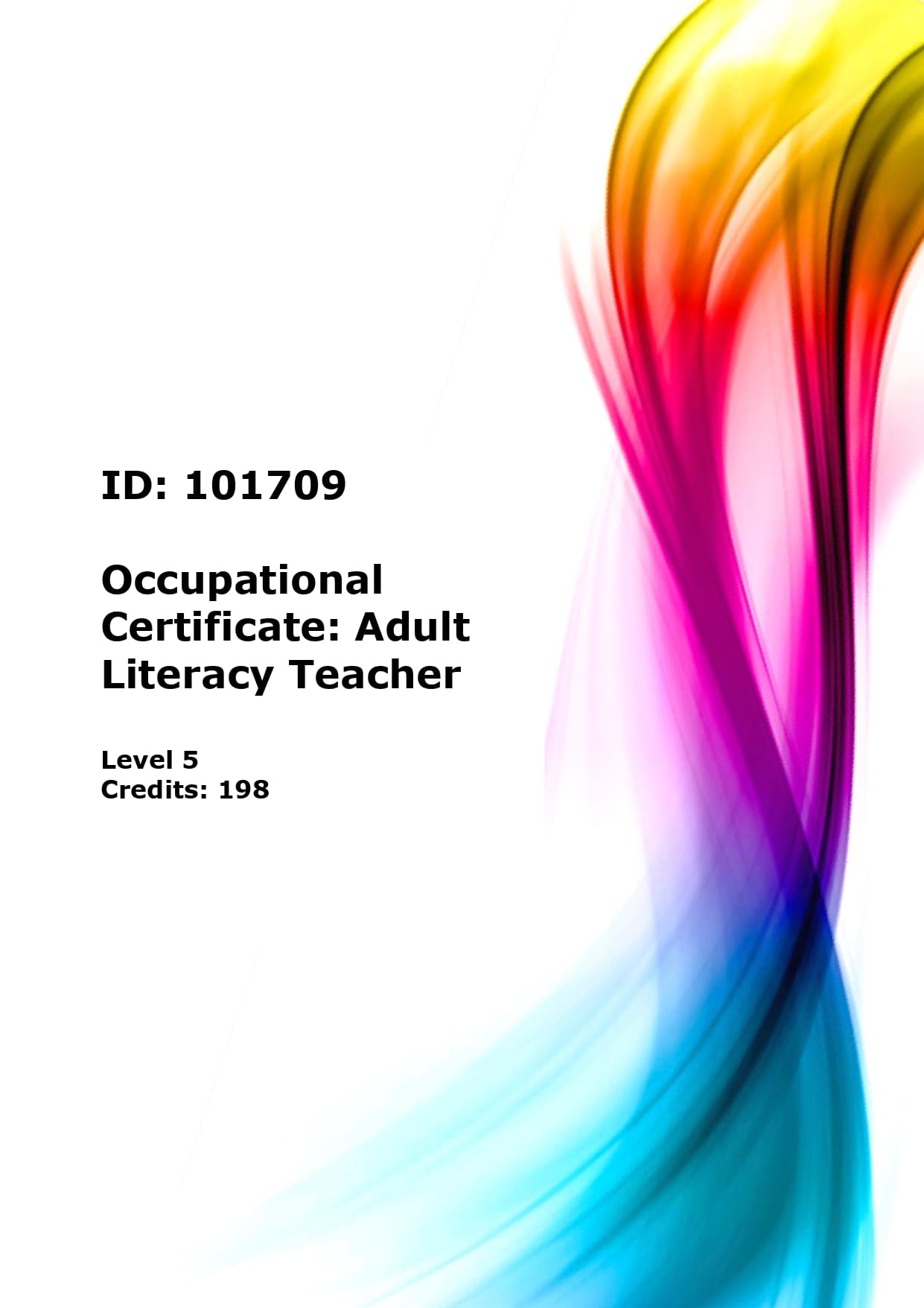 Adult Literacy Teacher