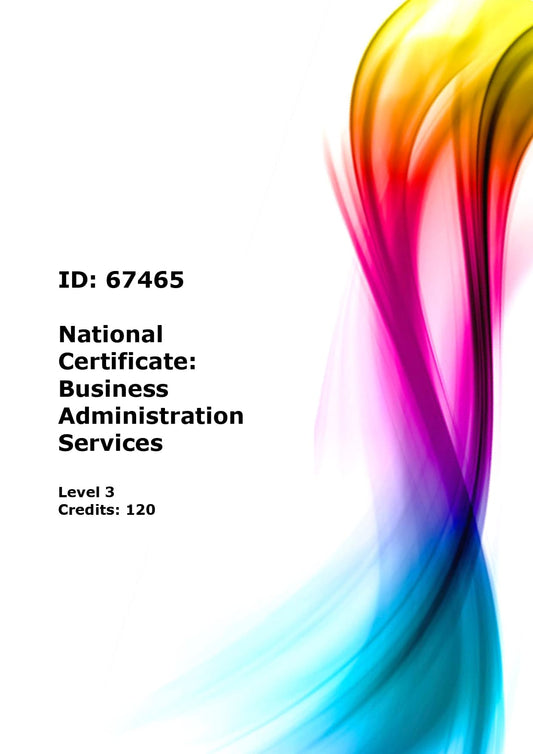 National Certificate: Business Administration Services