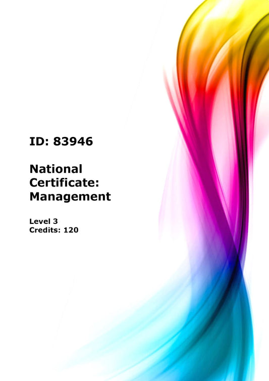 National Certificate: Management